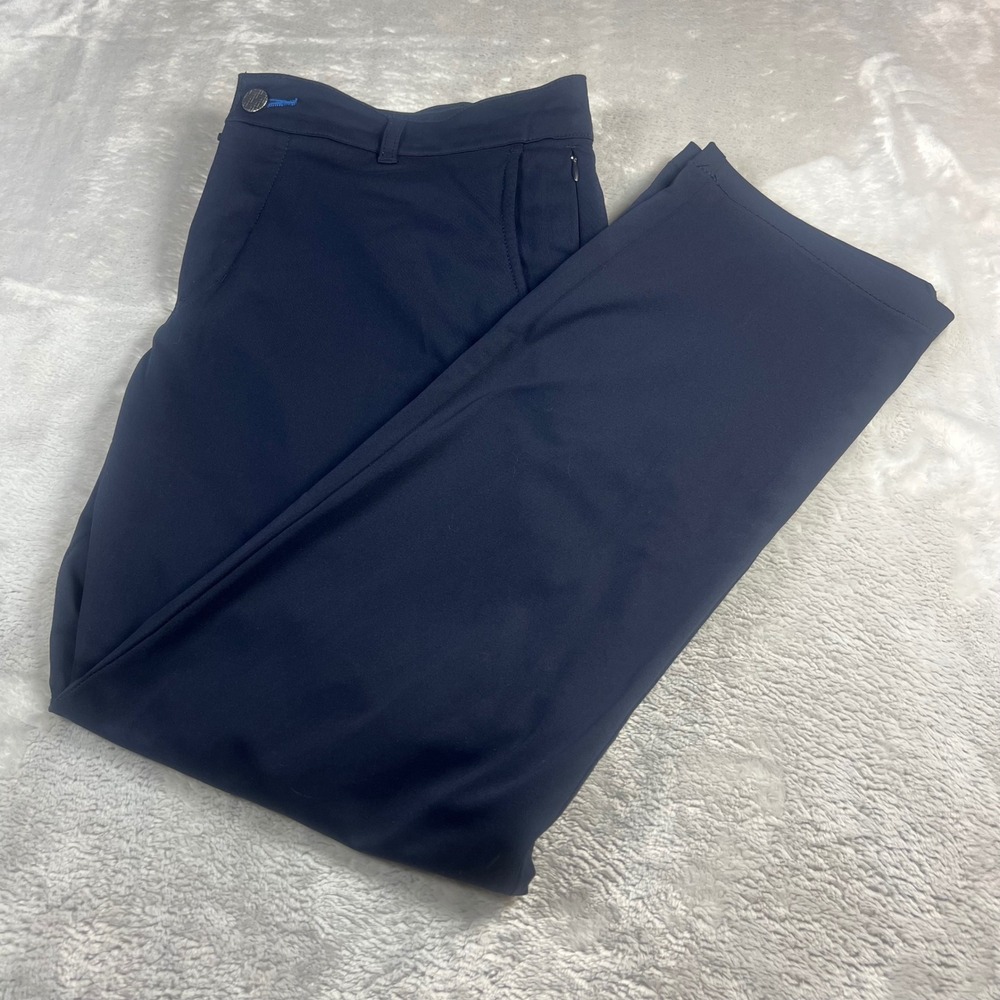Twillory Men's 33x28 Performance Pants Navy Blue Tailored Fit Technical Fabric